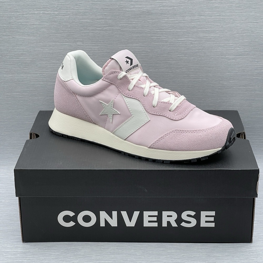 Converse Men's 7 Sneakers Pink Omega Trainer Women's 8.5 Retro Leather A13471C